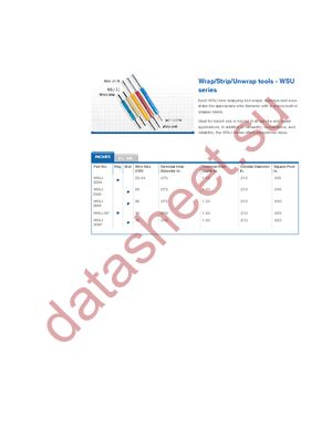 WSU-2224 datasheet  